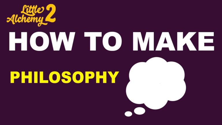 how to make philosophy in little alchemy 2 step by step